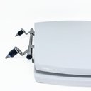 Ver imagem 4 de Assento Sanitário Poliéster para Louça Mássima (incepa) Aço (reb. Oculto) Branco