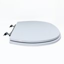 Ver imagem 3 de Assento Sanitário Poliéster para Louça Mássima (incepa) Aço (reb. Oculto) Branco