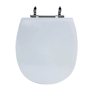 Assento Sanitário Poliéster para Louça Mássima (incepa) Aço (reb. Oculto) Branco