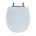 Ver imagem 1 de Assento Sanitário Poliéster para Louça Mássima (incepa) Aço (reb. Oculto) Branco