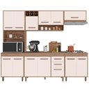 Ver imagem 2 de Cozinha Compacta 5 Peças, Balcão e Tampo Barcelona Poliman Móveis