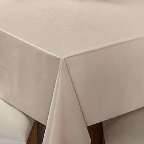 Toalha de Mesa 4 Lugares Térmica 1,40m X 1,40m Quadrada Impermeável Cozinha Jantar Avelã