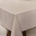 Ver imagem 1 de Toalha de Mesa 4 Lugares Térmica 1,40m X 1,40m Quadrada Impermeável Cozinha Jantar Avelã