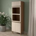 Ver imagem 2 de Torre Quente para Forno e Microondas MDF 72x221 cm Kali 168661 Carvalho Toq Bianco Nicioli