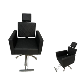 Cadeira para Maquiagem Salão de Beleza Reclinável Chique - 1