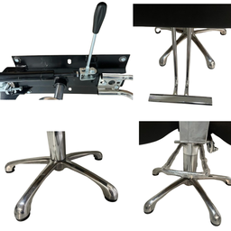 Cadeira para Maquiagem Salão de Beleza Reclinável Chique - 5