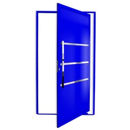 Porta Pivotante Lambril Evolution com Puxador Super 210cm x 100cm Brimak - 1