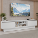 Ver imagem 1 de Rack para TV até 80 Polegadas 218 cm 2 Portas Branco Glamy Madesa