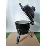 Churrasqueira Kamado Big Bob Egg Cerâmica Carvão Classic 13": Preto - 5