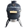 Churrasqueira Kamado Big Bob Egg Cerâmica Carvão Classic 13": Preto - 1