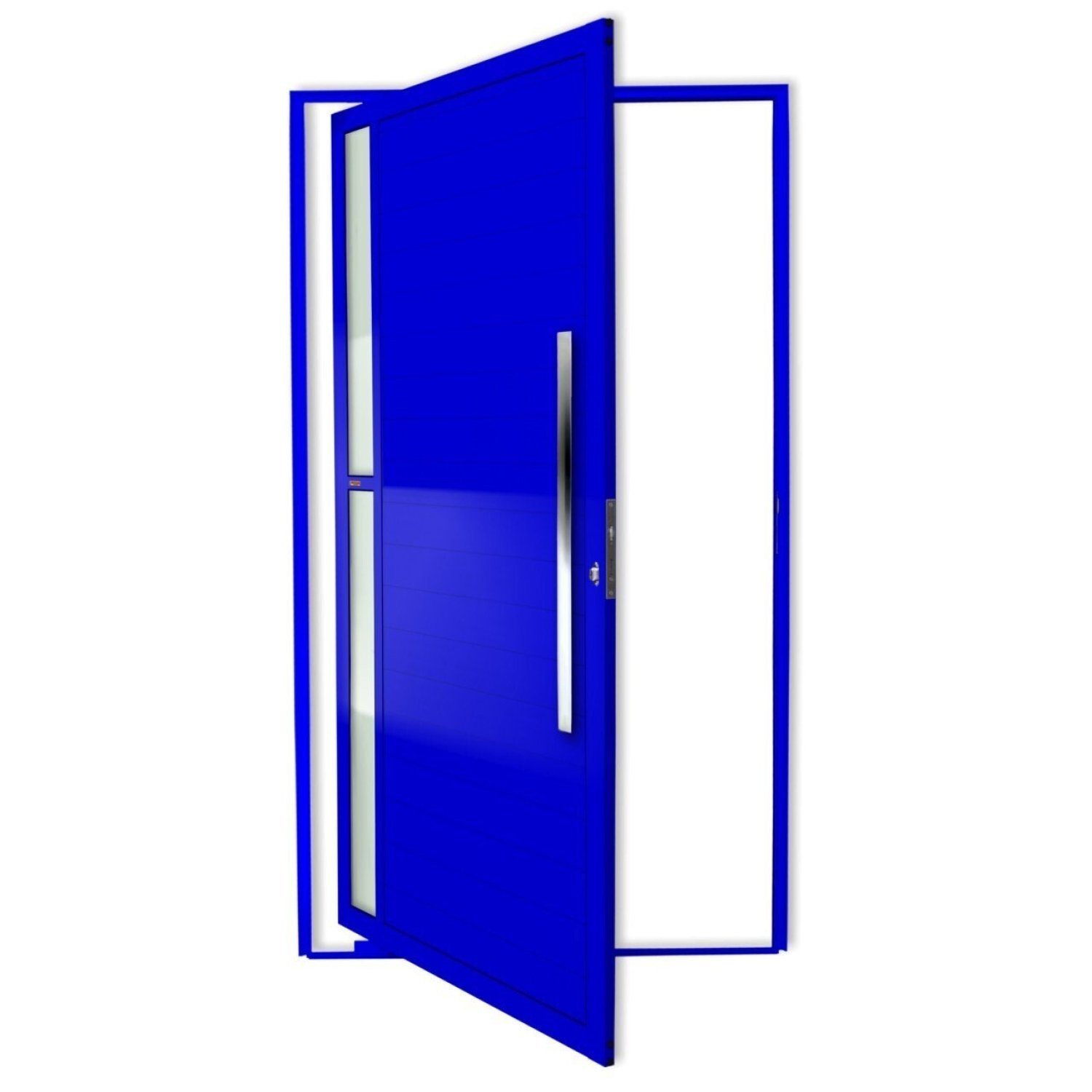 Porta Pivotante Lambril Visione com Puxador Super 210cm x 120cm Brimak - 1