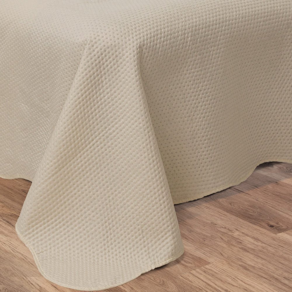 COLCHA KING SIZE COBRELEITO KIT 3 PEÇAS ELEGANCE LISA HABITAT