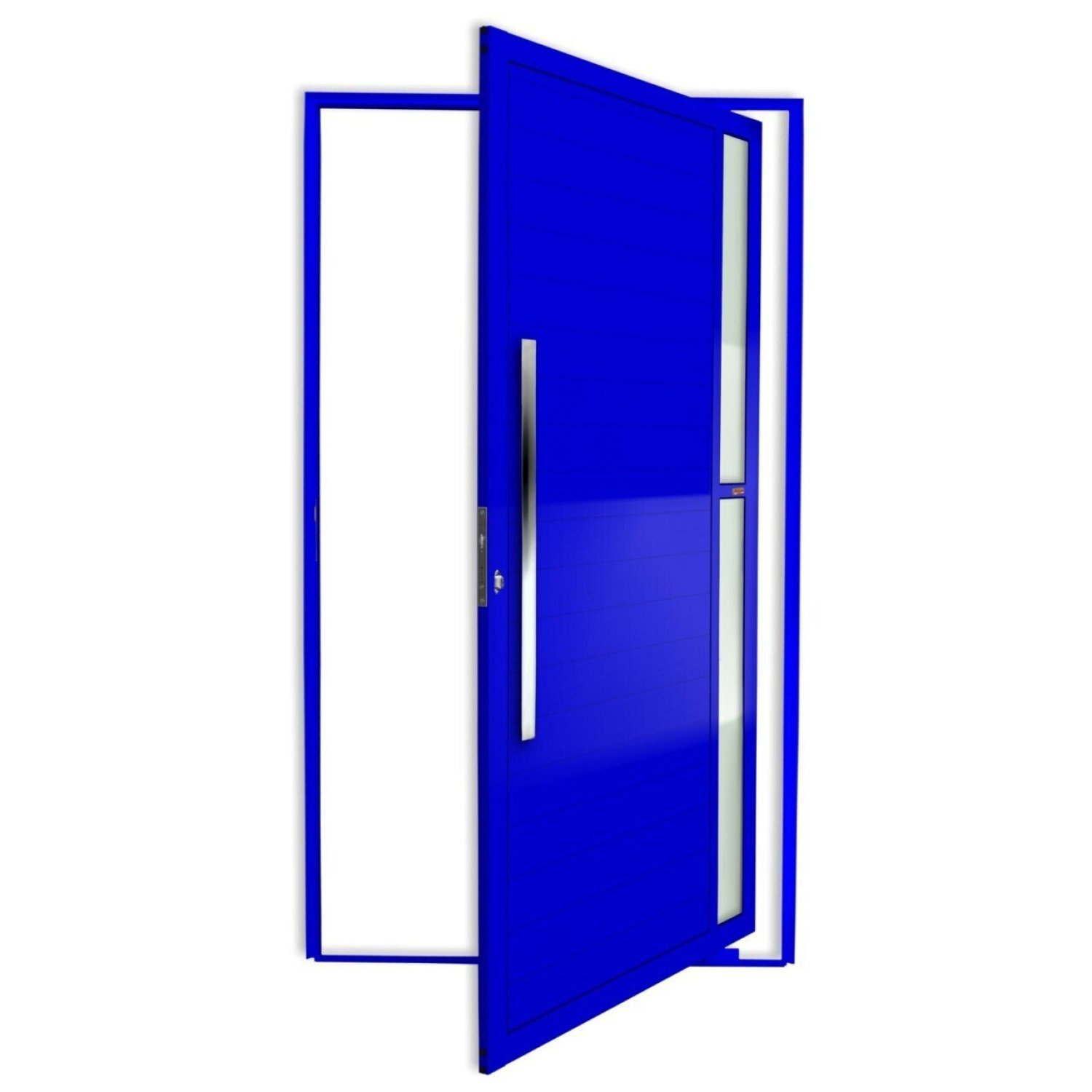 Porta Pivotante Lambril Visione com Puxador Super 210cm x 120cm Brimak - 1