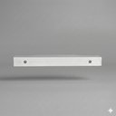 Ver imagem 2 de Kit 10 Puxador Port Gavet Móveis Cozinh Drop Alumínio 200mm - Titanio