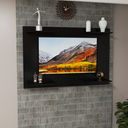 Ver imagem 1 de Painel para Tv até 50 Pol em Mdf Laqueado de Alta Qualidade:preto