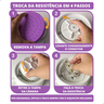 Chuveiro Violeta 4 Temperaturas Ducha 127v 5500w com Braço - 4