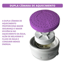 Ver imagem 2 de Chuveiro Violeta 4 Temperaturas Ducha 127v 5500w com Braço