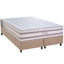 Ver imagem 1 de Conjunto Box Queen: Colchão Molas Paropas Ensacadas Soul + Base Crc Suede Clean (158x198)