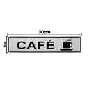 Ver imagem 2 de Combo 6 Placas De Sinalização Café 30x7 Acesso - B-506/1 F9e