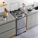 Ver imagem 5 de Fogão 4 Bocas Dako Magister Style Mesa Inox Bivolt
