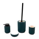 Ver imagem 4 de Saboneteira de resina canelada verde laguna - Oikos