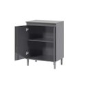 Ver imagem 2 de Balcão Microondas Cinza – EJ Móveis