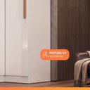 Ver imagem 4 de Guarda Roupa de Canto Modulado Madrid 2 Portas de Bater MDP Branco Maxel Móveis