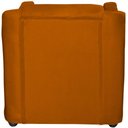 Ver imagem 5 de Kit 12 Poltronas Mila Pé de Plástico Cromado - Terracota Suede