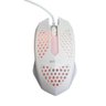 Mouse Gamer Óptico 1200dpi Ultraleve Colmeia Led Rgb Branco - 1