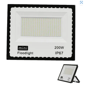 Refletor Led Holofote 200w Branco Frio Ip67 a Prova D'agua