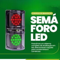 Sinalizador de Semáforo de Led Bivolt - Ipec - 4