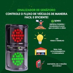 Sinalizador de Semáforo de Led Bivolt - Ipec - 3