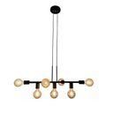 Ver imagem 1 de Lustre de Teto Pendente 7 Lâmpadas Mesa de Jantar e Área Gourmet Jabuticaba