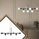 Ver imagem 2 de Lustre de Teto Pendente 7 Lâmpadas Mesa de Jantar e Área Gourmet Jabuticaba