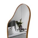 Ver imagem 3 de Espelho Orgânico Grande Corpo Inteiro 170x70 Couro Modcurves