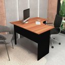 Ver imagem 1 de Mesa Escrivaninha em L 120cm X 60cm Pés Painel F5 Office