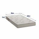 Ver imagem 4 de Cama Infanto Juvenil Estação de Trabalho Cor Branco com Rosa com Colchão Incluso