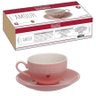 Jogo 6 Xícaras de Café Rosa com Coração 160ml - Hauskraft - 3