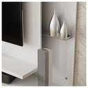 Ver imagem 5 de Painel para Tv até 55 Polegadas Branco Fosco Elite Caemmun