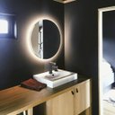 Ver imagem 4 de Torneira Banheiro Monocomando Preta Luxo Bancada Moderna Varanda Lavanderia Lavabo Hotel Restaurante