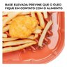 Kit 2 Formas Silicone Antiaderente Quadrada Air Fryer 15cm - 4