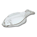 Ver imagem 2 de Kit 2 Travessas Vidro Fish 29x16cm