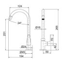 Ver imagem 3 de Torneira Lavatorio Lorenzetti - 1195 R32 Loren Joy | 7010238