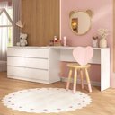 Ver imagem 1 de Penteadeira Infantil 231,5cm com 6 Gavetas Flex Multimóveis Mp4403 Branco