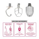 Ver imagem 5 de Batedeira Planetária Industrial Pedestal Bivolt Profissional:Preto