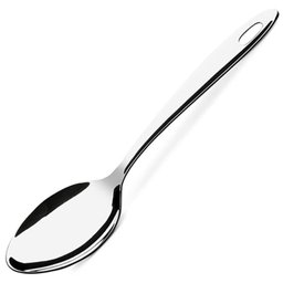 Kit 12 Colheres para Servir Arroz Molhos 24,5cm para Restaurantes Buffets Hotéis Aço Inox Brinox - 1 Kit 12 Colheres para Servir Arroz Molhos 24,5cm para Restaurantes Buffets Hotéis Aço Inox Brinox - 1