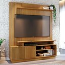 Ver imagem 2 de Estante Home Theater Ares Cumaru para Tv até 65” - Madetec