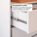 Ver imagem 4 de Guarda-Roupa Casal Modulado Andorra 7 Portas 6 Gavetas Branco - Pnr Móveis