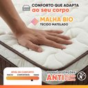 Ver imagem 6 de Cama Box Desmontável Colchão Queen Molas Superlastic Euro Pillow Start 158x198x62cm Apolo