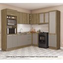 Ver imagem 1 de Armário de Cozinha Modulada Completa de Canto 8 Peças 2,49x2,28m 272 Botanic Kappesberg